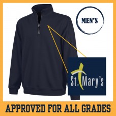 Charles River Crosswind 1/4 Zip Sweatshirt - MEN'S (Navy)